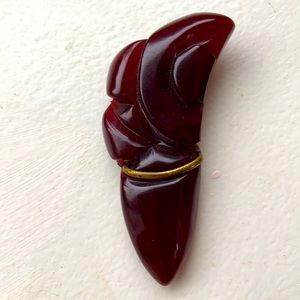 Bakelite dress clip